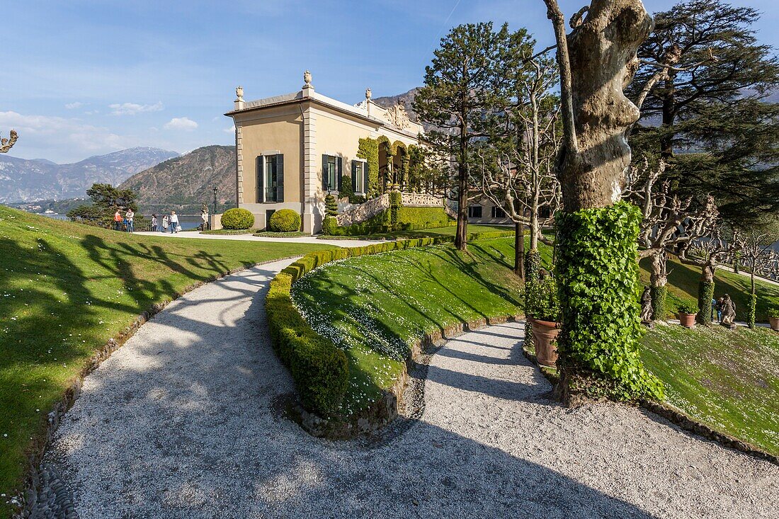 Italy, Lombardy, Como district, Como Lake, Villa del Balbianello