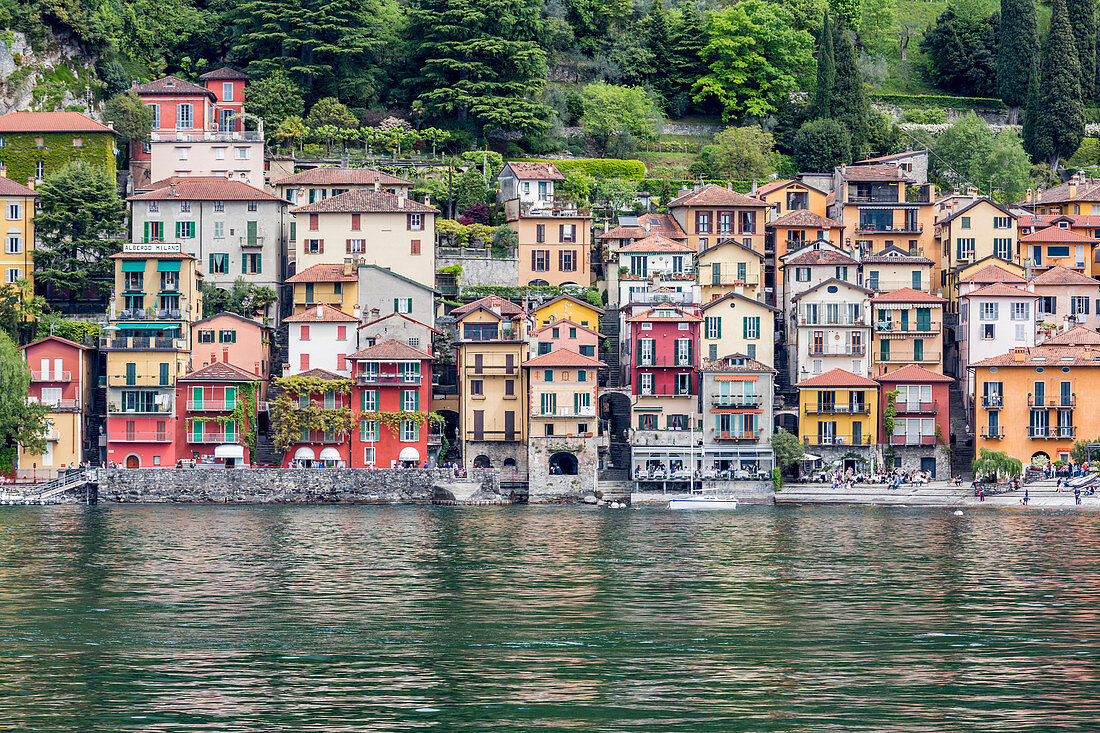The little town of Varenna, Lake Como, Lombardy, Italy