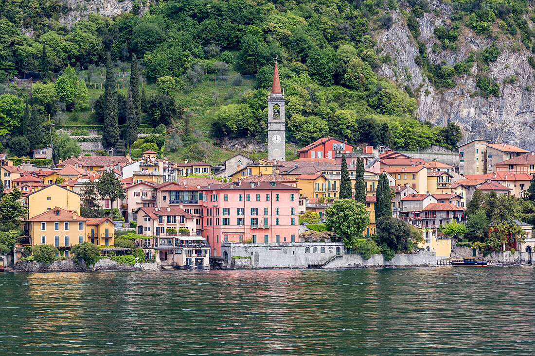 The little town of Varenna, Lake Como, Lombardy, Italy