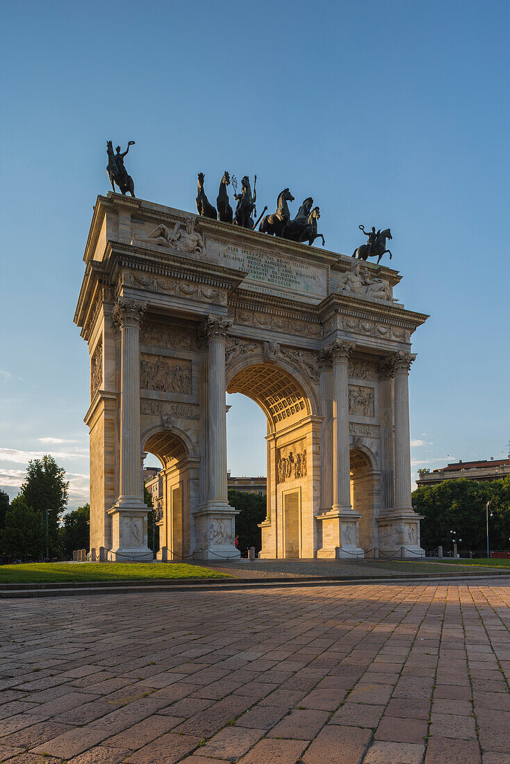 Milan , Lombardy, Italy Arch of Peace