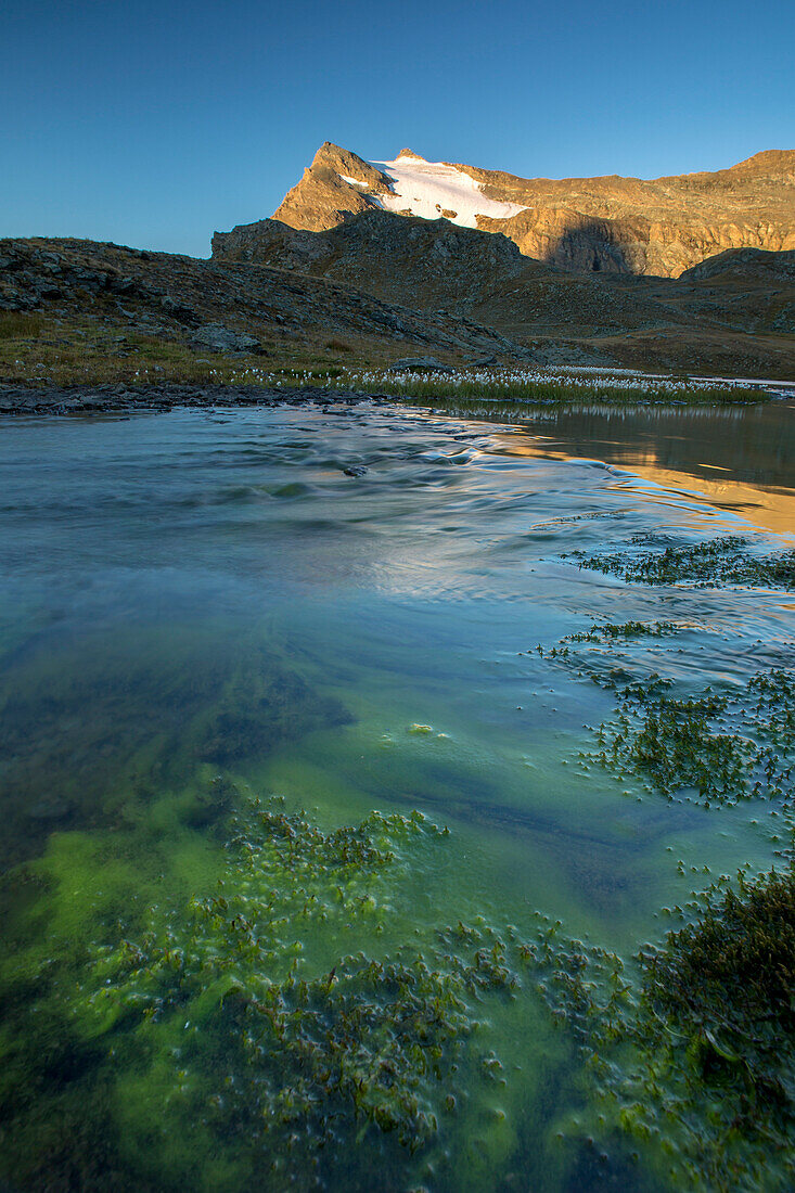The Levanne mountains at sunrise, Gran Paradiso national park, Alpi Graie