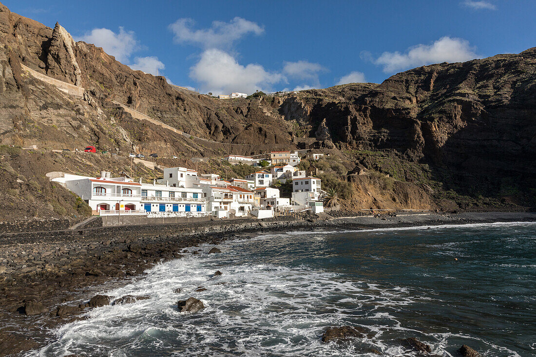 Alojera, cliffs, La Gomera, Canary Islands, Spain