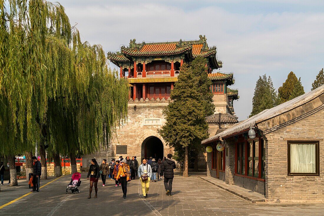 Wenchang Tower, Summer Palace, Beijing, People's Republic of China, Asia.