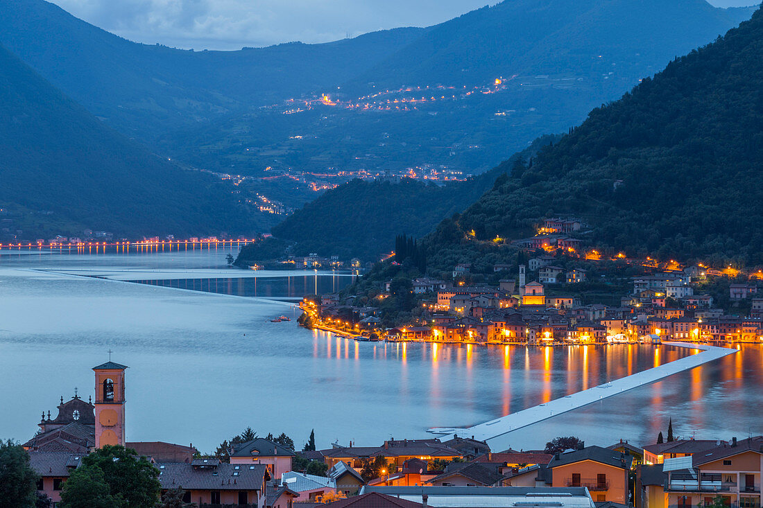 The Floating Piers in Iseo Lake - Italy, Europe