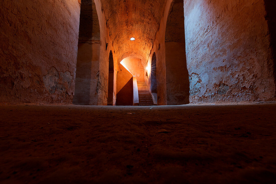 North Africa, Morocco, Meknes district, Ancient dungeon of Meknes