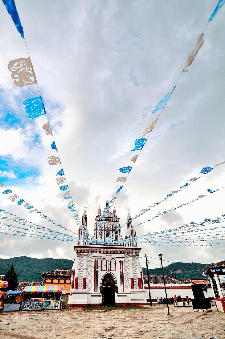 A church of San Cristobal De las Casas, Chiapas, Mexico