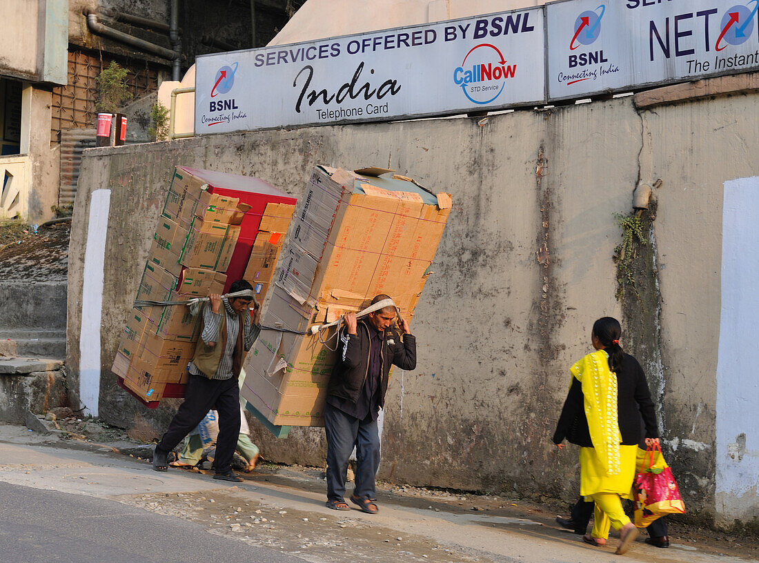 'India, Gangtok, capital of Sikkim State, and means ''top of the hill'''