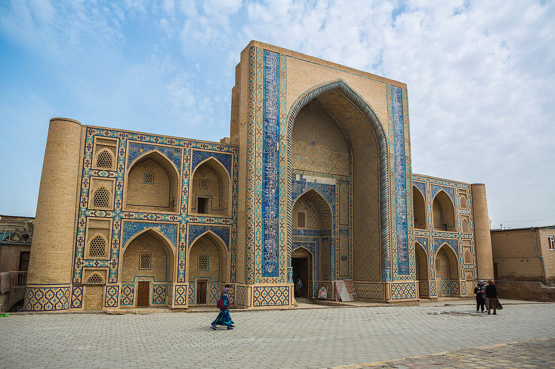 Uzbekistan, Bukhara, Abdul Aziz Khan Medressah