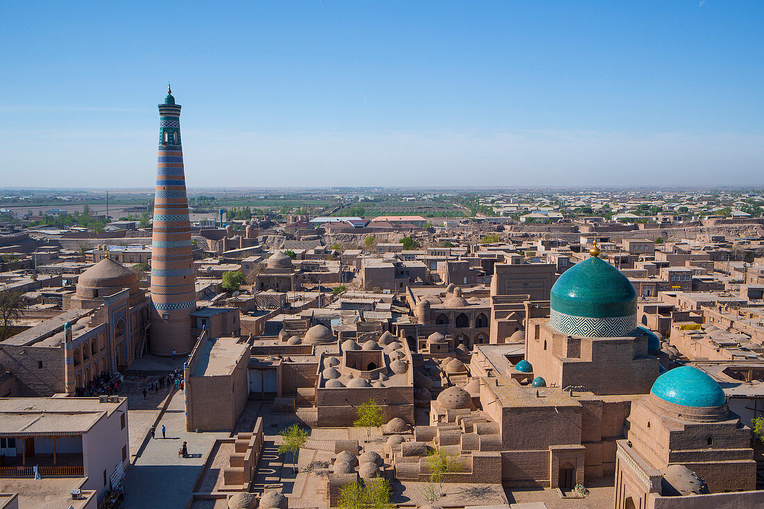 Uzbekistan, Khorezm Region, Khiva (W.H.), Islam Khodja Minaret
