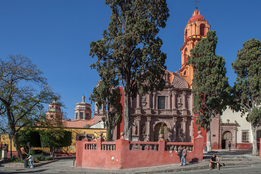 Mexico, State of Guanajuato, San Miguel de Allende, Oratorio San Felipe de Neri, 18th century