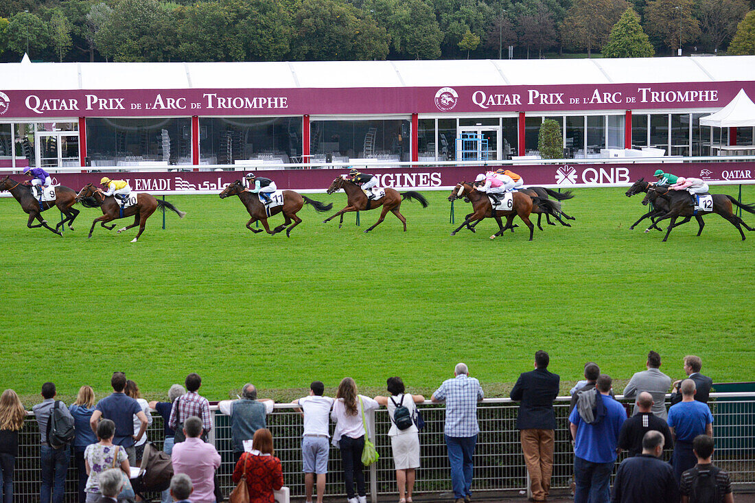 France, Paris 16th district, Longchamp Racecourse, Qatar Prix de l'Arc de Triomphe on October 5th 2014