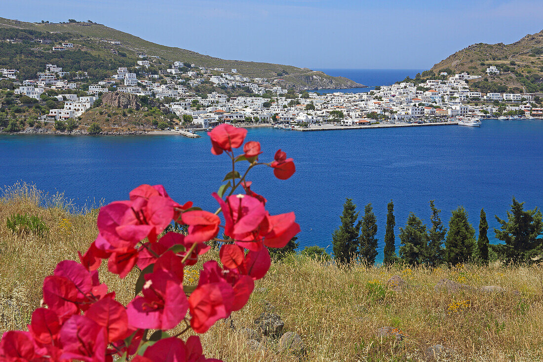 Harbour Skala, Patmos, Dodecanese, Greece