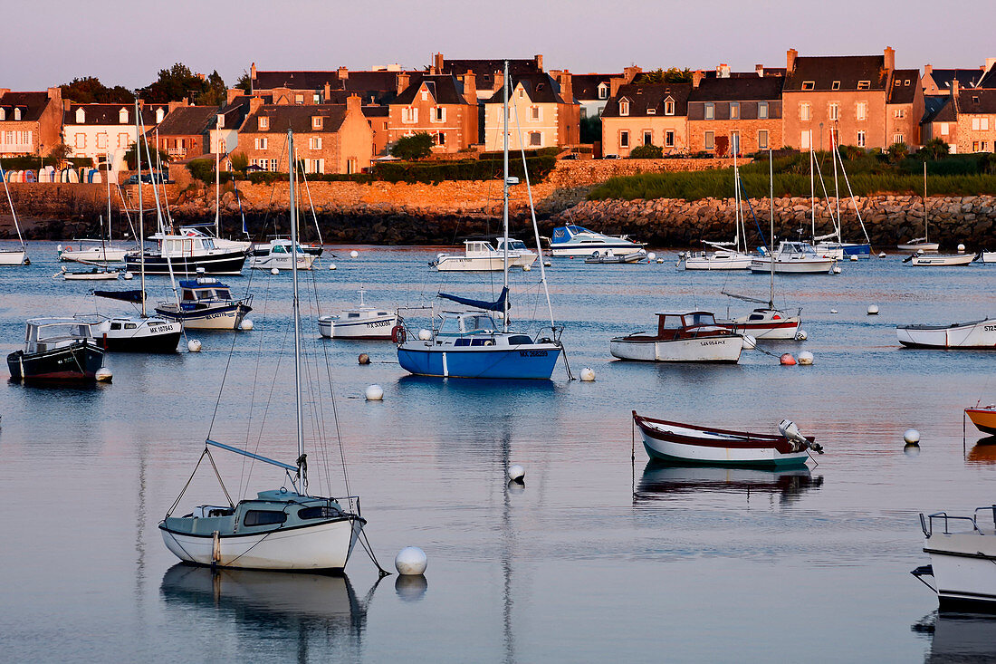 Roscof, Brittany, France, Roscof bay