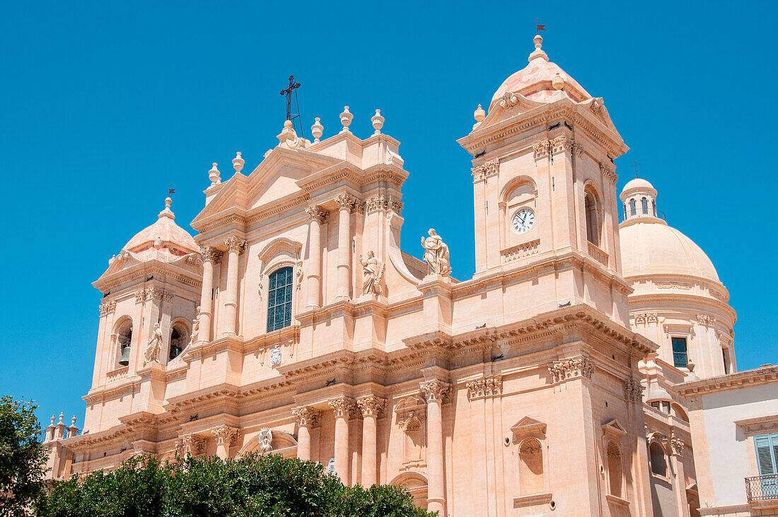 Europe, Italy, Sicily, Siracusa district, Noto, Church of St, Nicol?