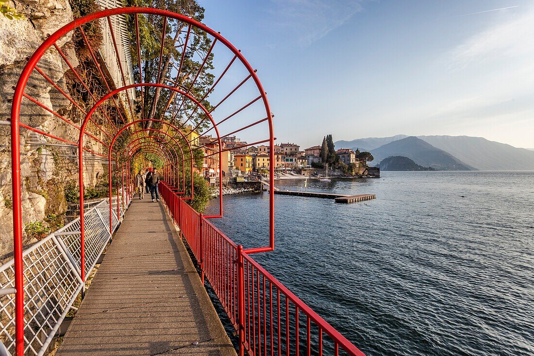 Italy, Lombardy, Como district, Como Lake, Varenna