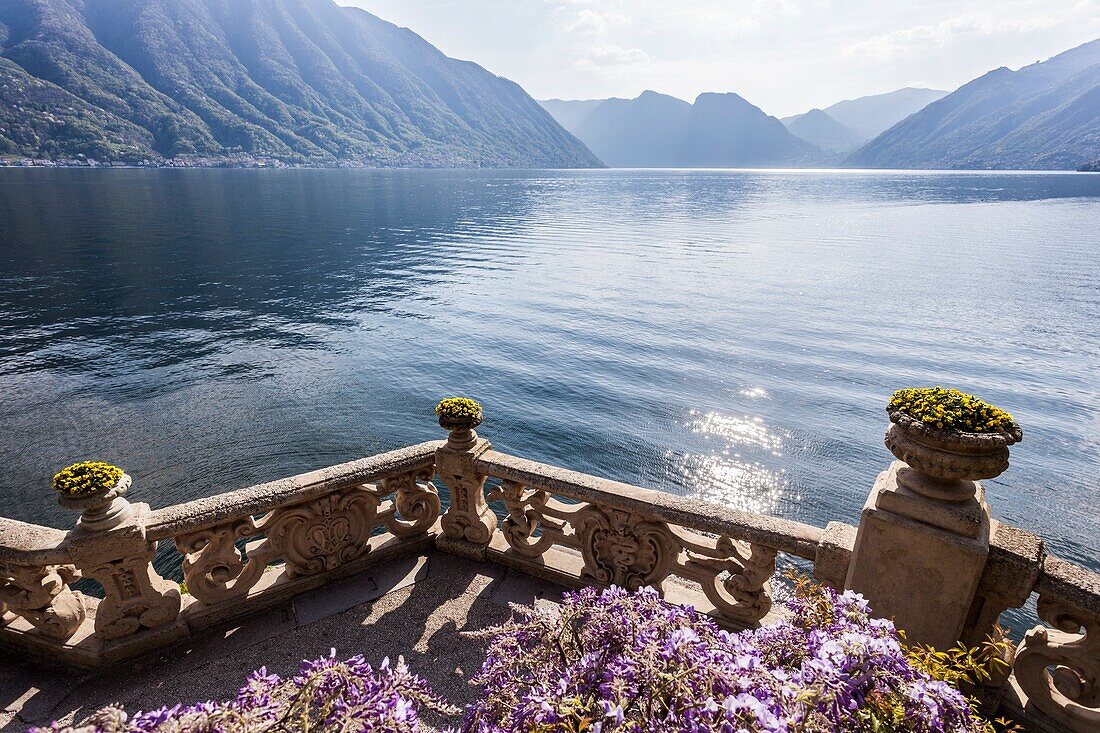 Italy, Lombardy, Como district, Como Lake, Villa del Balbianello