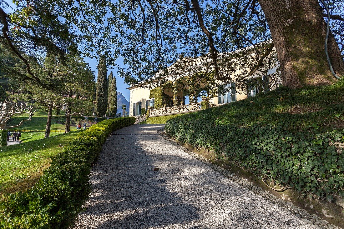 Italy, Lombardy, Como district, Como Lake, Villa del Balbianello