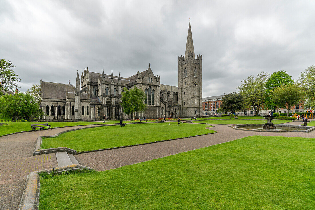 Saint Patrick's Cathedral in Dublin, Leinster, Ireland, Europe