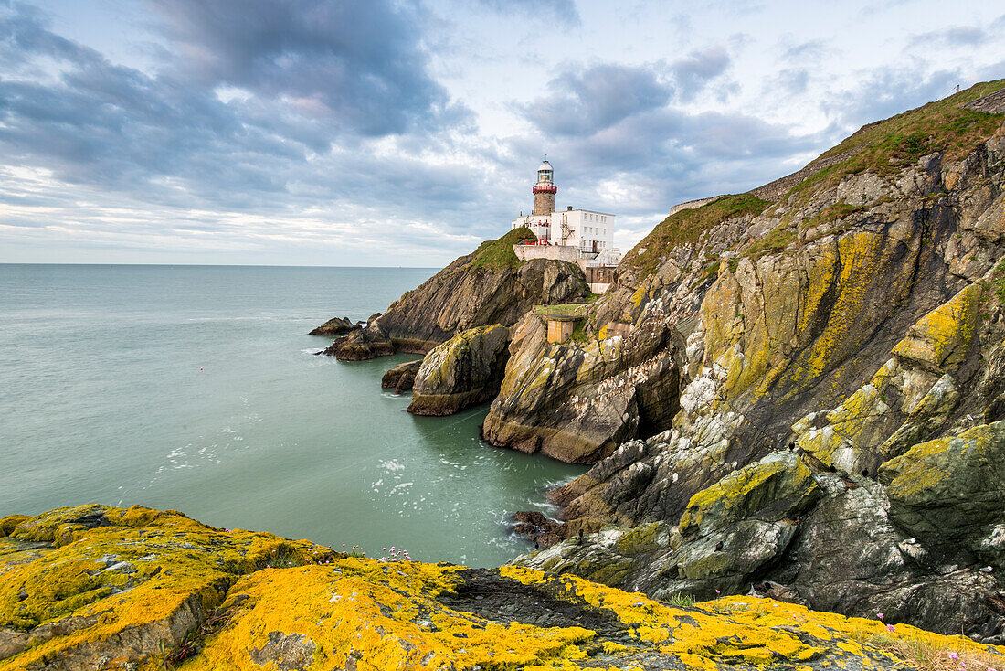 Baily lighthouse, Howth, County Dublin, Ireland, Europe