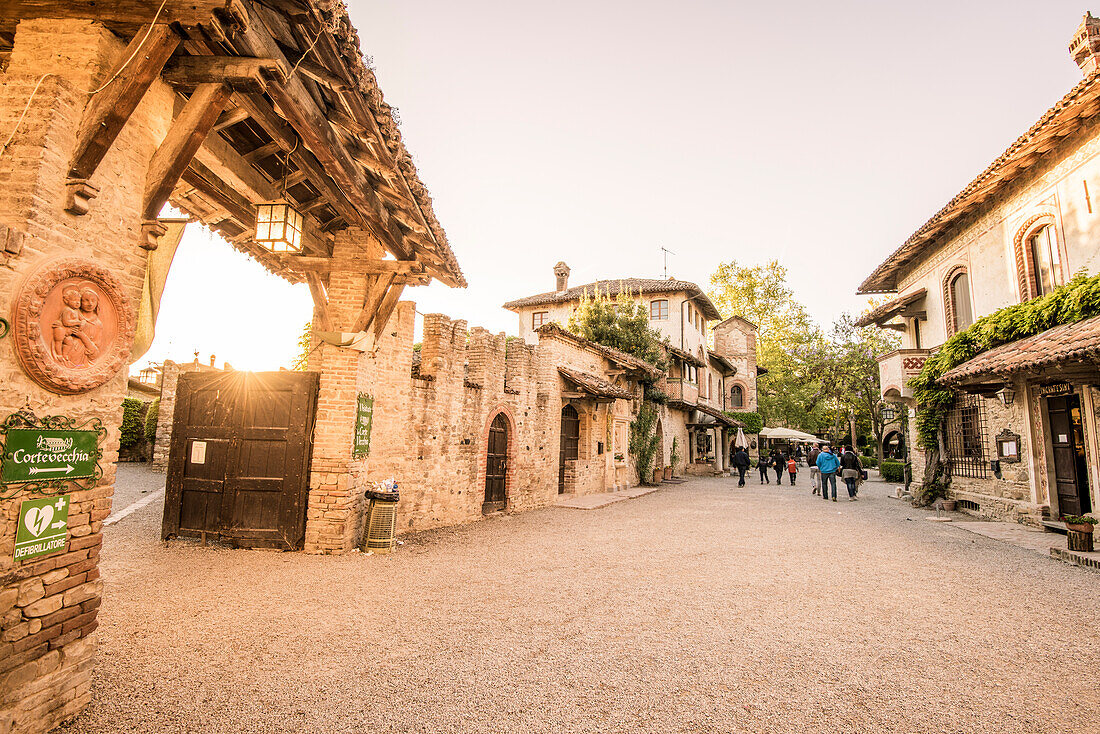 Grazzano Visconti, Vigolzone, Piacenza district, Emilia Romagna, Italy