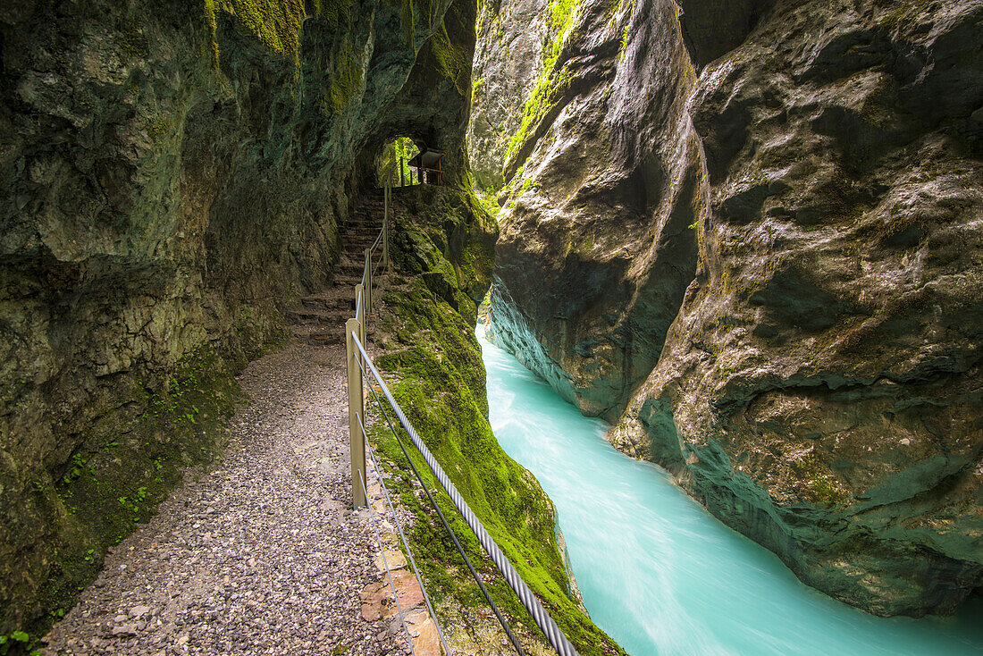 Tolmin gorges, Triglav National Park, Slovenia, East Europe