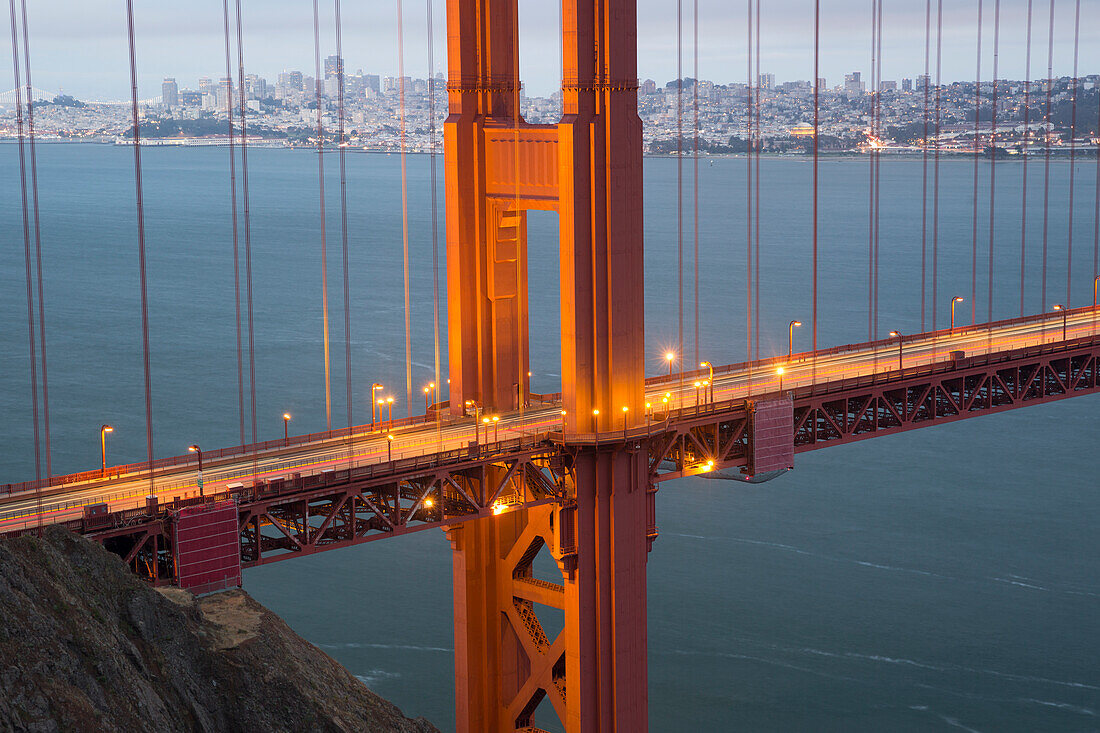 USA, West Coast, California, San Francisco, Golden Gate, Bridge