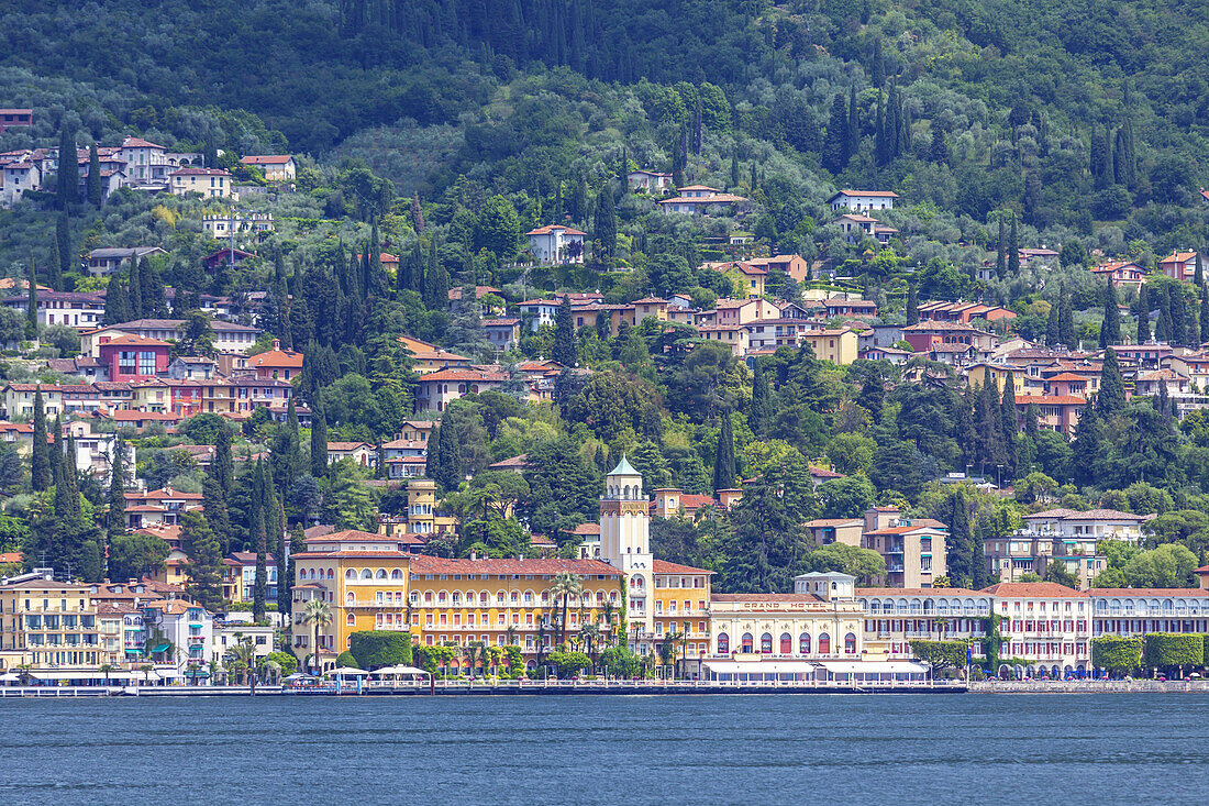 Grand Hotel in Gardone Riviera am Gardasee, Oberitalienische Seen, Lombardei, Norditalien, Italien, Südeuropa, Europa