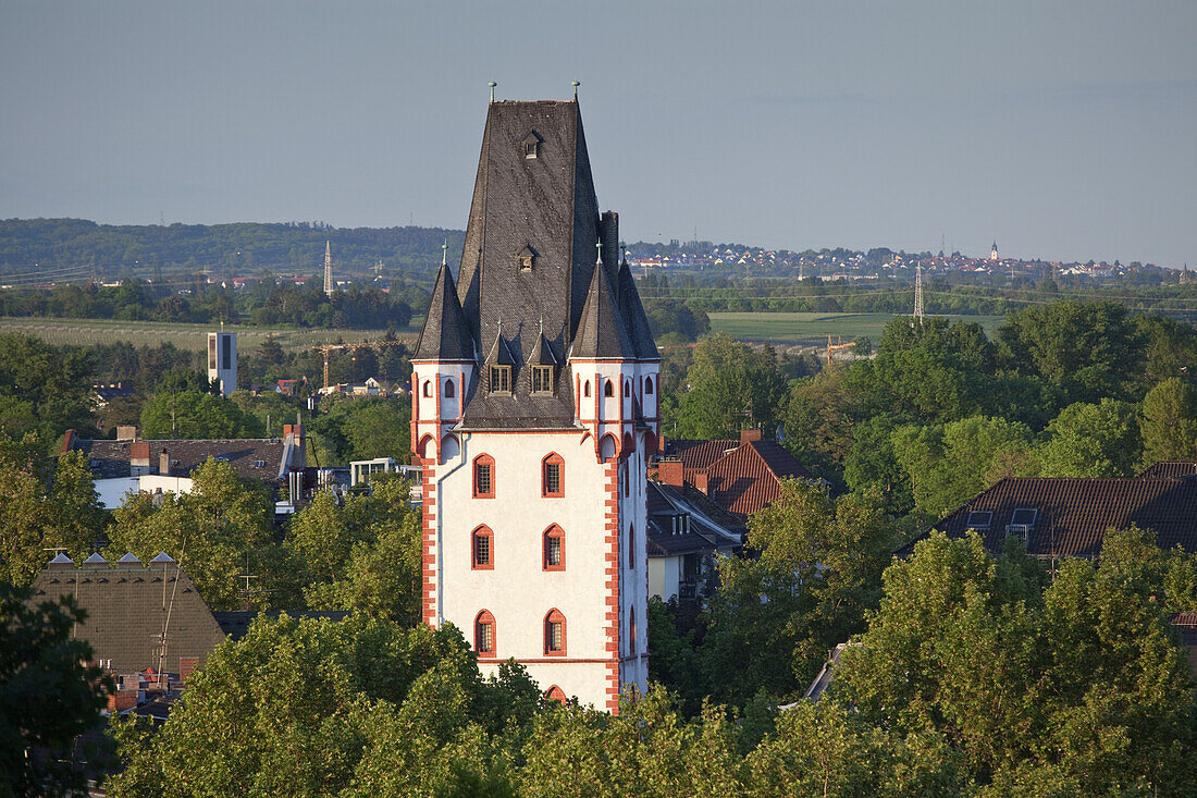 The Holzturm in the historic old town of Mainz, Rhineland-Palatinate, Germany, Europe