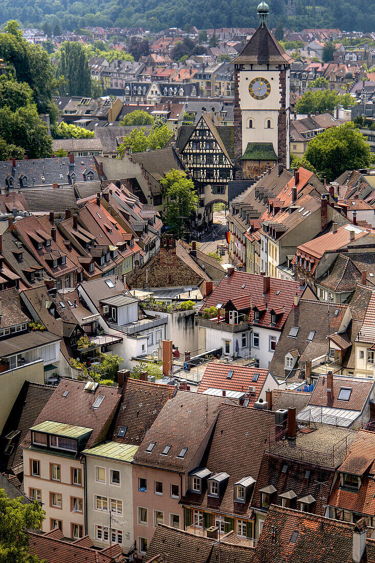 Rooftops, Freiburg im Breisgau, Black Forest, Germany