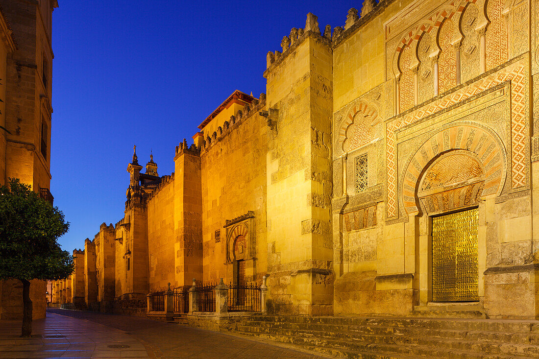 La Mezquita, Moschee, maurische Architektur, historisches Stadtzentrum von Cordoba, UNESCO Welterbe, Cordoba, Andalusien, Spanien, Europa