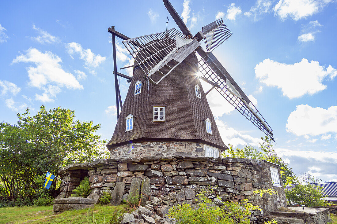 Mühle Sunvära in Väröbacka, Halland, Südschweden, Schweden, Skandinavien, Nordeuropa, Europa
