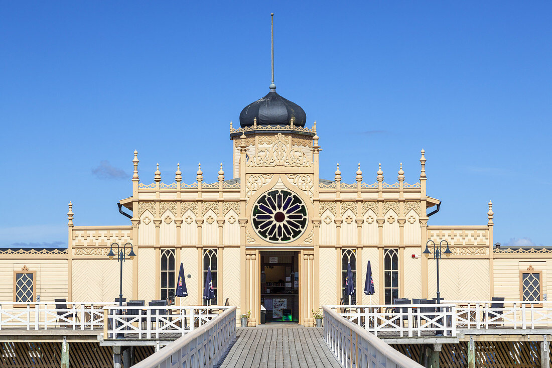 Kaltbadehaus Kallbadhus in Varberg, Halland, Südschweden, Schweden, Skandinavien, Nordeuropa, Europa