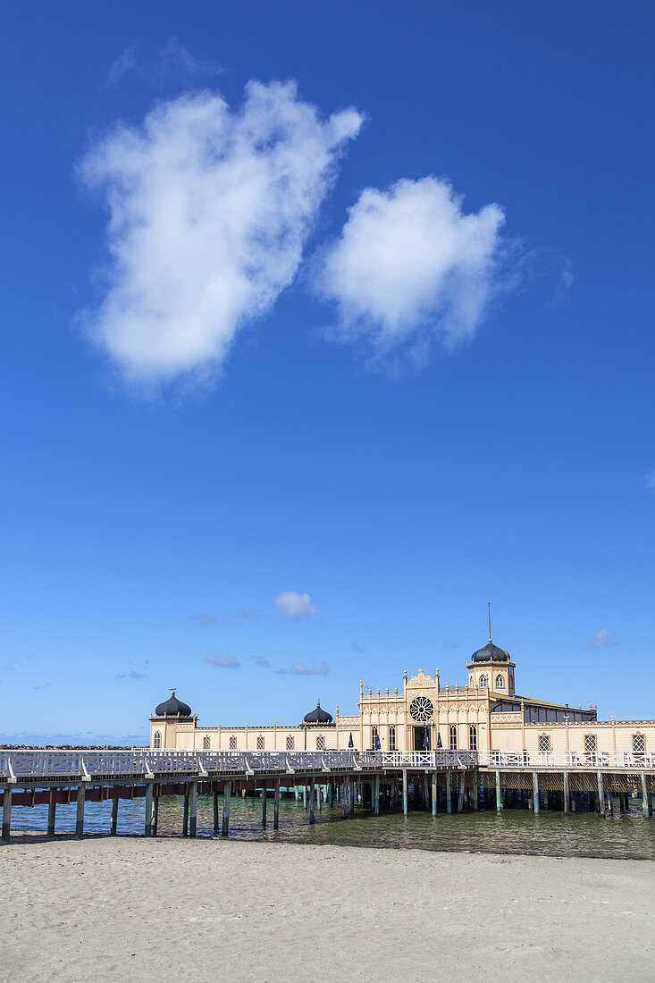 Kaltbadehaus Kallbadhus in Varberg, Halland, Südschweden, Schweden, Skandinavien, Nordeuropa, Europa