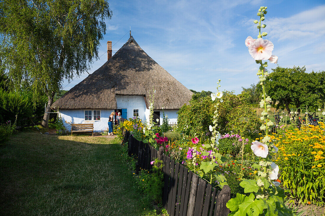 Pfarrwitwenhaus, Groß Zicker, Insel Rügen, Mecklenburg-Vorpommern, Ostsee, Deutschland