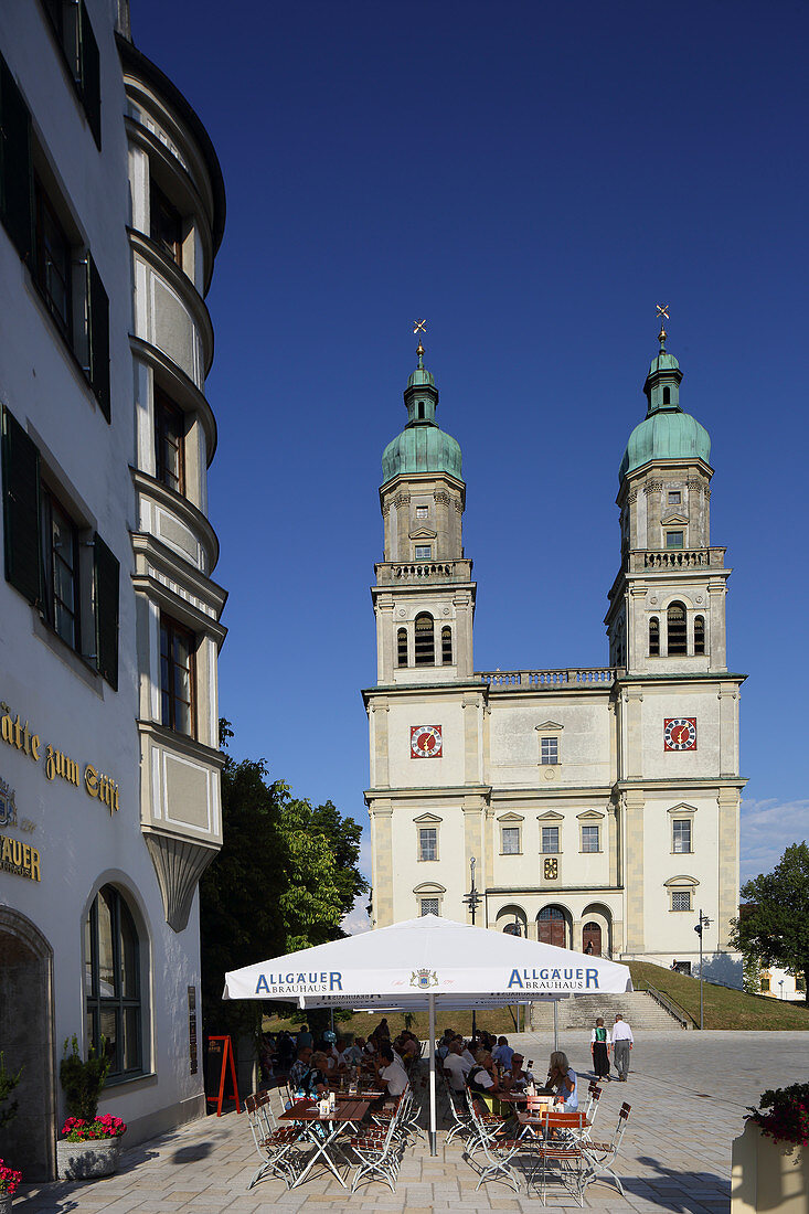 Basilika St. Lorenz, Kempten, Allgaeu, Swabia, Bavaria, Germany