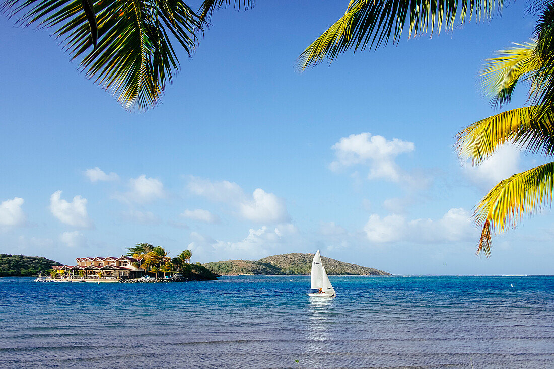 Saba Rock From Bitter End, Virgin Gorda