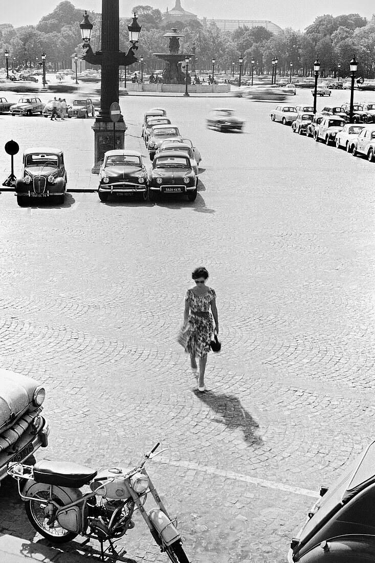 1959, Place de la Concorde, Paris, Frankreich