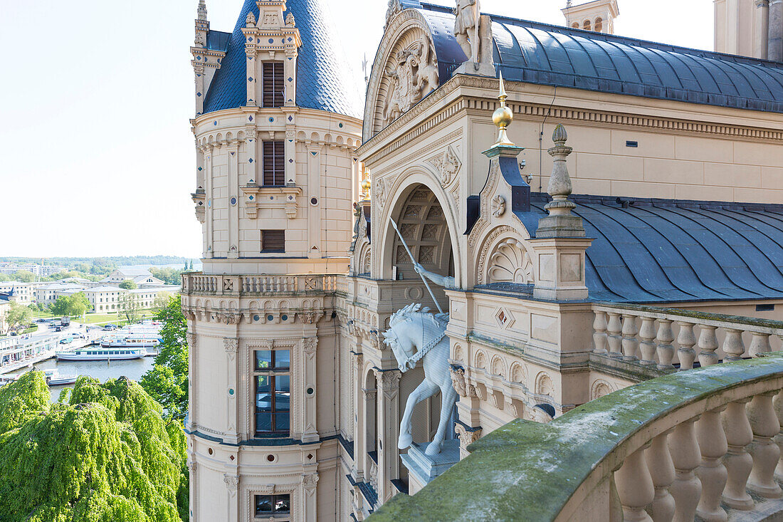 Schweriner Schloss mit Residenzensemble