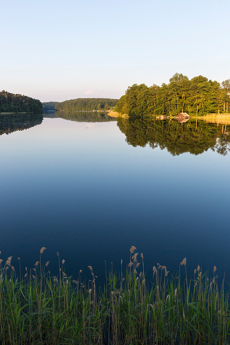 Feldberger Seen, Breiter Luzin, Feldberg, Mecklenburgische Seen, Mecklenburgisches Seenland, Mecklenburgische Seenplatte, Mecklenburg-Vorpommern, Deutschland, Europa