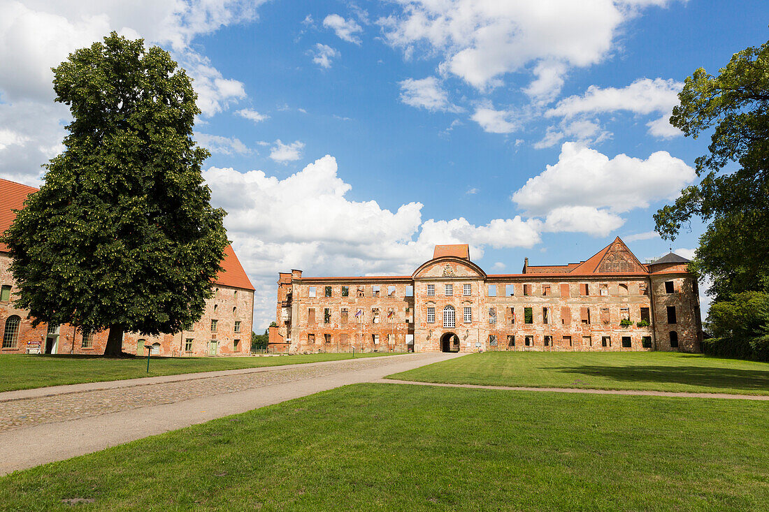 Klosterruine Dargun, Mecklenburgische Seenplatte, Mecklenburgische Seen, Dargun, Mecklenburg-Vorpommern, Deutschland, Europa