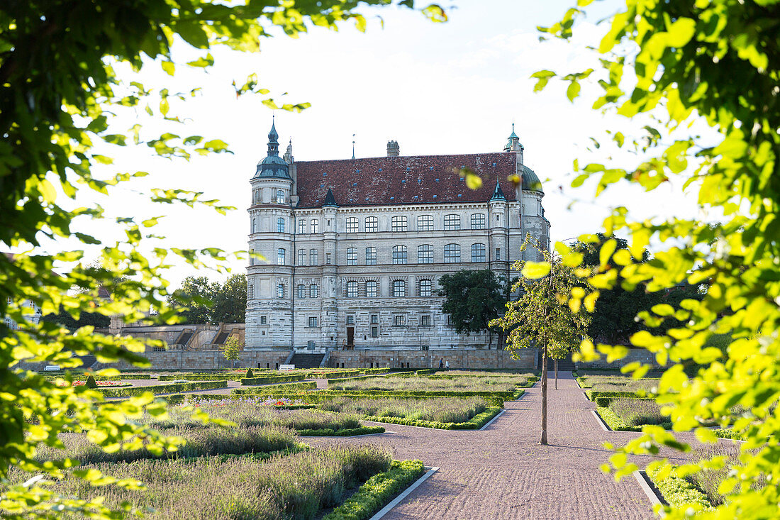 Castle of Güstrow, palace, Mecklenburg lakes, Mecklenburg Switzerland, Güstrow, Mecklenburg-West Pomerania, Germany, Europe