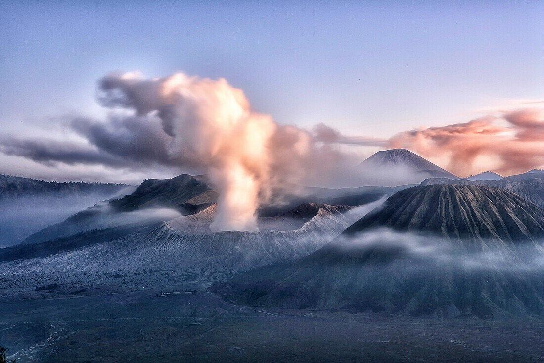 Scenic View Of Gunung Bromo Volcano, Indonesia