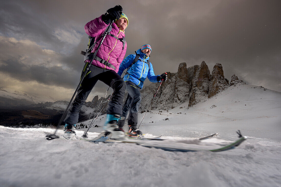 Dolomites, Fassa Valley, Italy, Europe, Trentino Alto Adige, Alps, Sella Pass