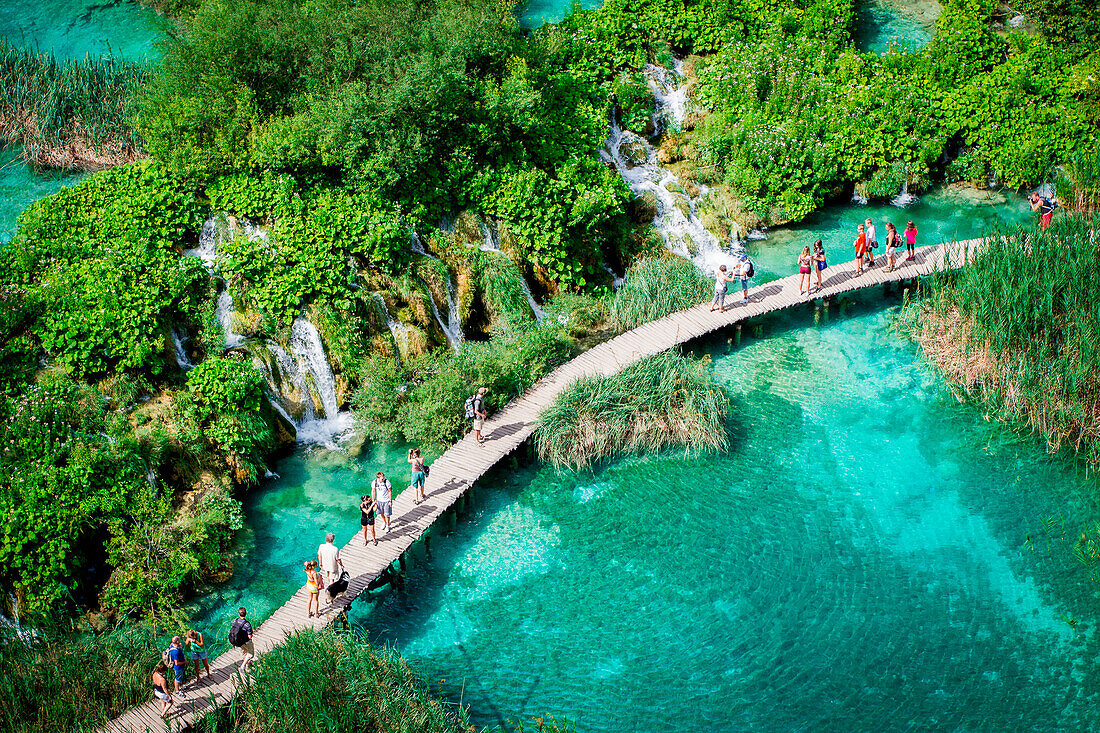 Nationalpark Plitvicer Seen, Kroatien, Europa