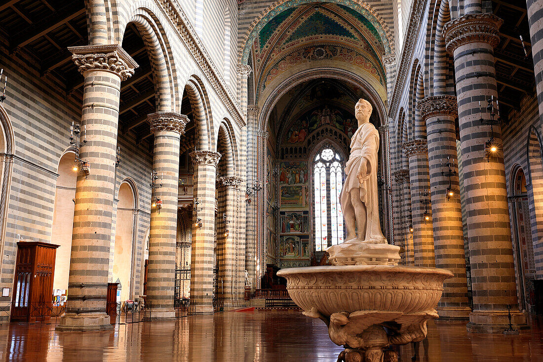Orvieto Kathedrale, Bezirk Terni, Umbrien, Italien
