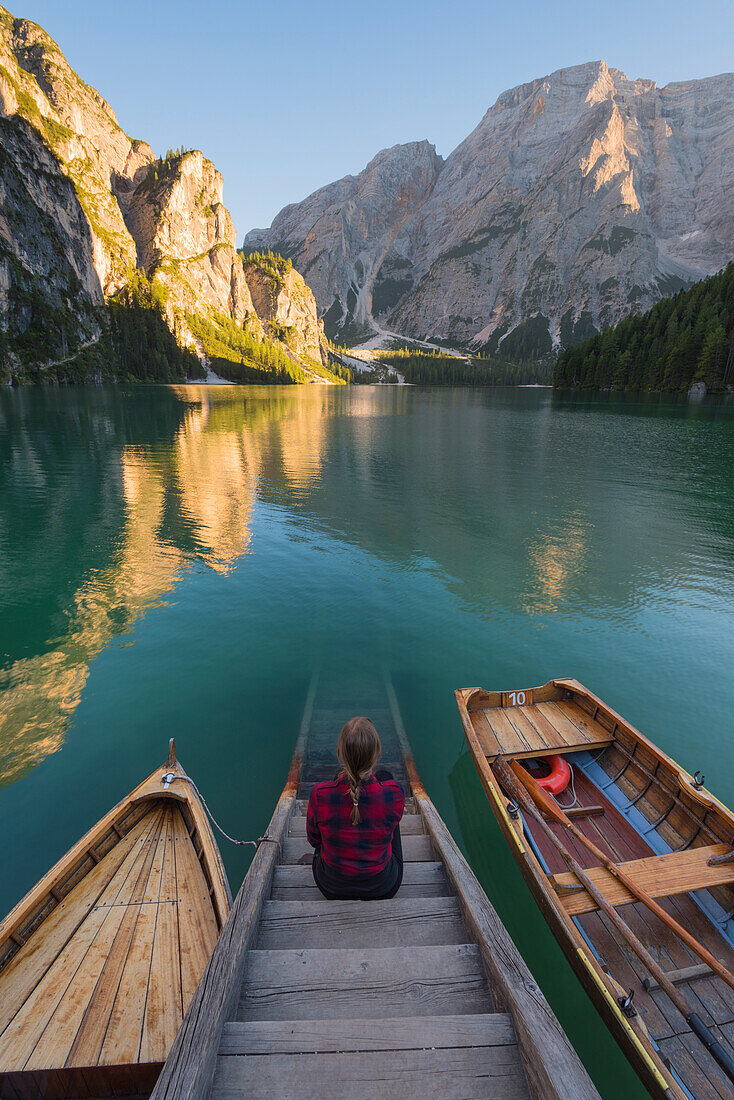 lake Braies -Trentino Alto Adige, Italy