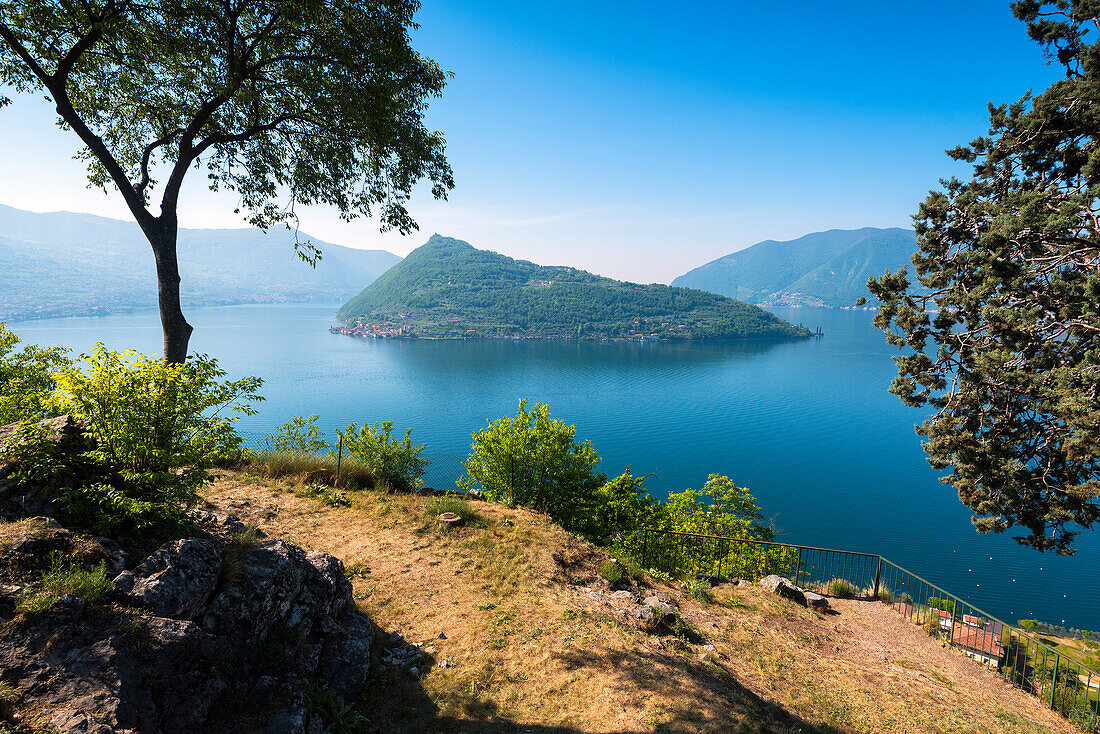 Iseo lake, Brescia province, Lombardy district, Italy, Europe