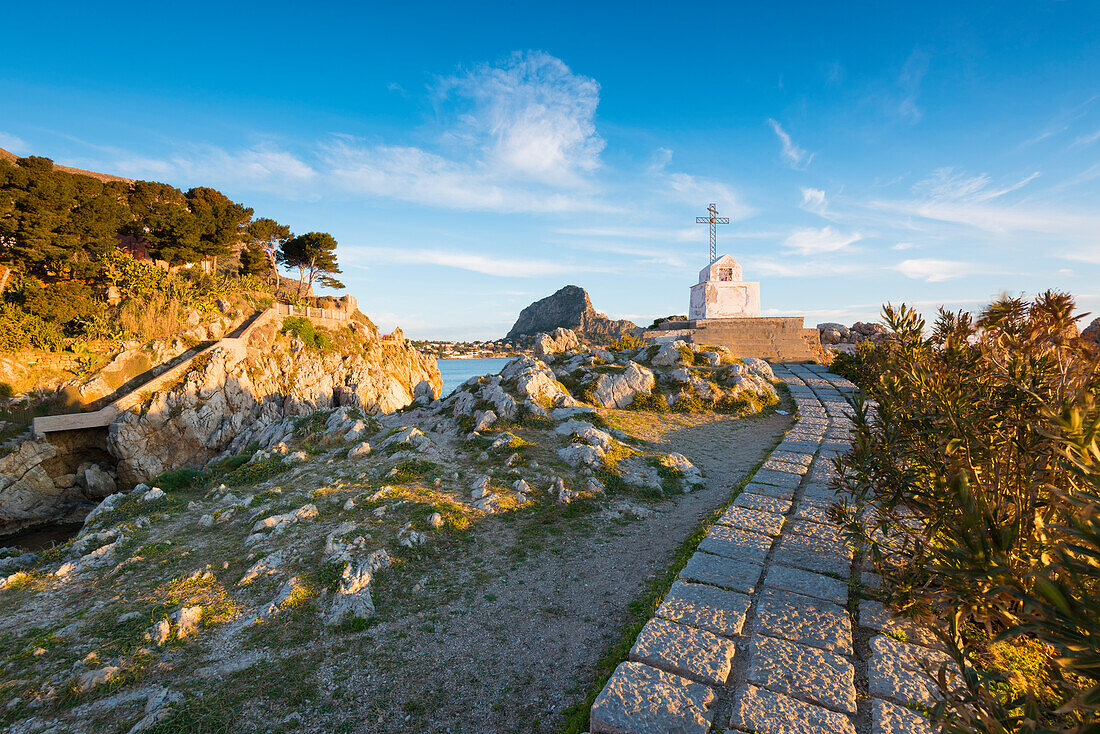 Denkmal für San Elìa, Europa, Italien, Sizilien Region, Palermo Bezirk, San Elìa Stadt