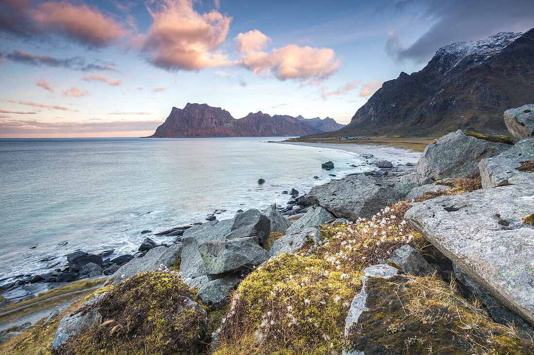 Uttakleiv beach, Lofoten Islands, Norway