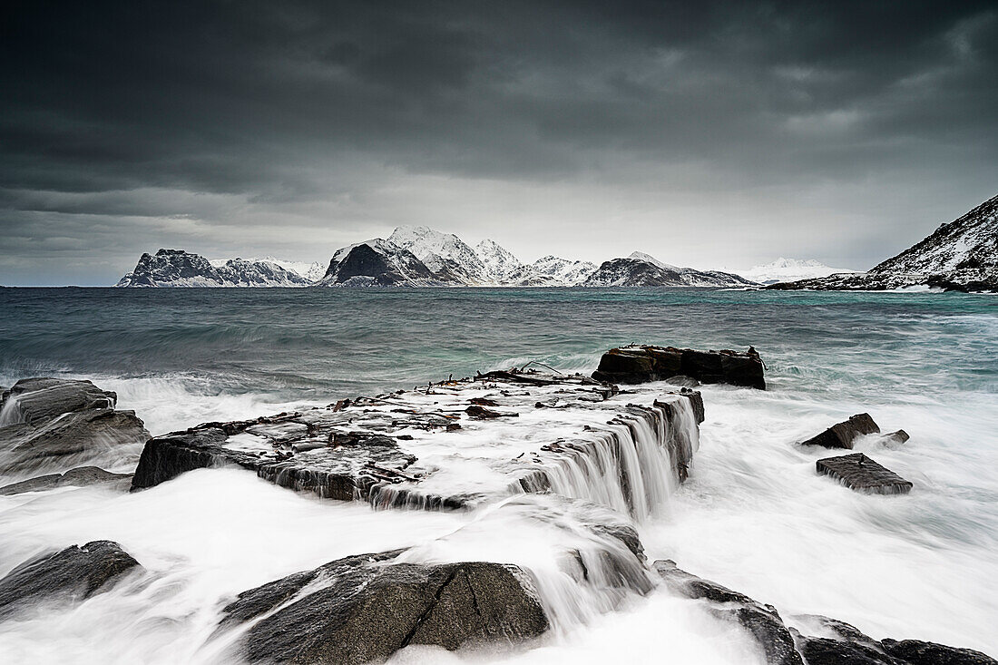 Myrland, Insel Lofoten, Norwegen